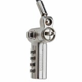 StarTech.com 2m Universeel Laptop Kabelslot, Security Kabel met Vooraf Ingesteld Combinatieslot, Compatibel met Noble Wedge&reg;/Nano/K-Slot, Cijferslot zonder Sleutel, TAA