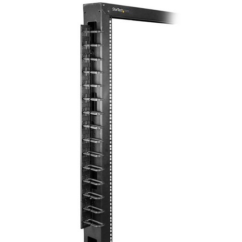 StarTech.com Verticale kabelmanager met D-ring haken 0U 1,8 m
