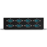 StarTech.com 8-poort USB naar DB9 RS232 Seriële Adapter Hub – Industriële DIN-rail en Wandmontage