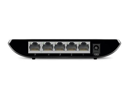 TP-Link TL-SG1005D Unmanaged Gigabit Ethernet (10/100/1000) Zwart