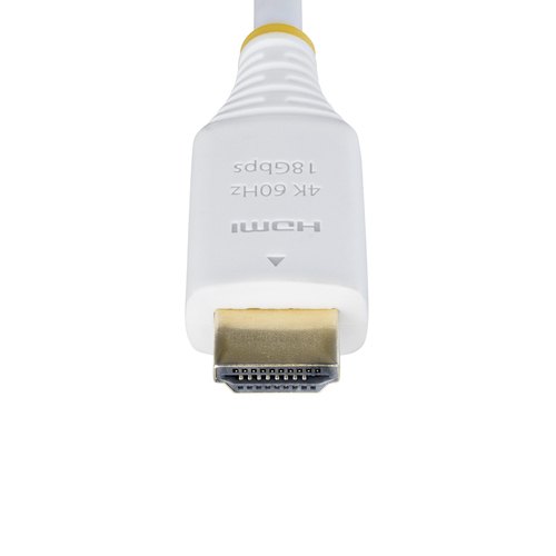 StarTech.com HDMI2-CABLE-4K60-6FW HDMI kabel 1,8 m HDMI Type A (Standaard) Wit