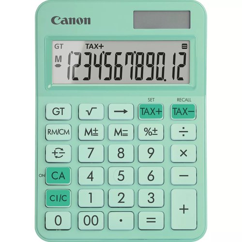 Canon LS-125KB calculator Desktop Basisrekenmachine Groen