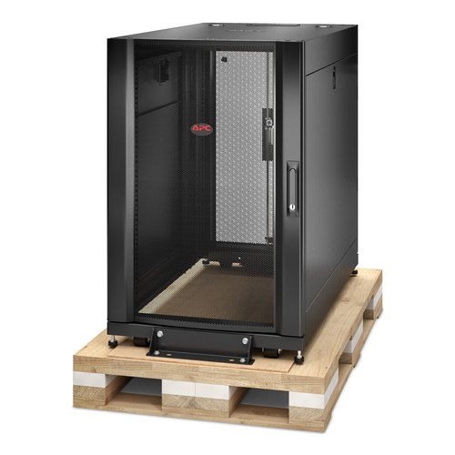 APC NetShelter SX 18U Server Rack Enclosure 600mm x 1070mm w/ Sides Black Shock Packaging