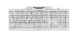 CHERRY KC 1000 SC toetsenbord Kantoor USB QWERTY Brits Engels Grijs