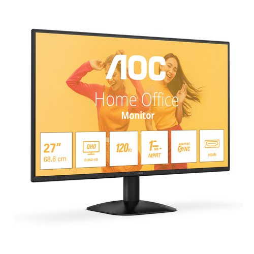 AOC B3 Q27B35S3 computer monitor 68,6 cm (27") 2560 x 1440 Pixels Quad HD LED Zwart