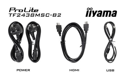 iiyama TF2438MSC-B2 aanraakbedieningspaneel 60,5 cm (23.8") 1920 x 1080 Pixels