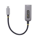 StarTech.com 2.5GbE USB-C naar Ethernet Adapter, NBASE-T NIC, USB 3.0 Type-C 2.5/1G Multi Speed Netwerk, Thunderbolt Compatibel, Windows & Mac