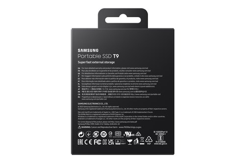 Samsung MU-PG2T0B 2 TB USB Type-C USB 3.2 Gen 2x2 Zwart