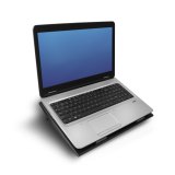 ACT Laptopstandaard, met ventilator, hoogte verstelbaar in 2 standen, 4-poorts hub