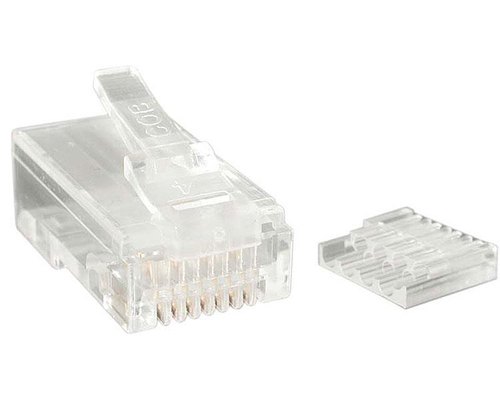 StarTech.com CRJ45C6STR50 kabel-connector RJ-45 Transparant