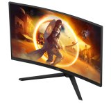 AOC G4 CQ32G4VE computer monitor 80 cm (31.5") 2560 x 1440 Pixels Quad HD LCD Zwart, Grijs
