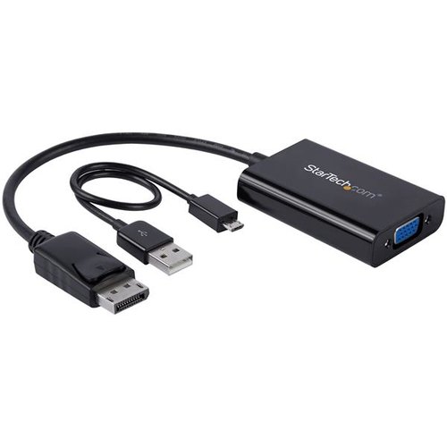 StarTech.com DisplayPort naar VGA adapter met audio DP naar VGA converter 1920x1200