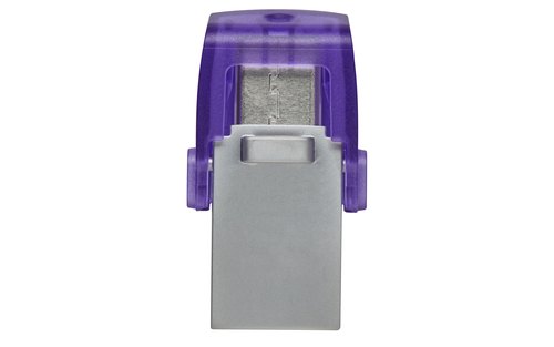 Kingston Technology DataTraveler 64GB microDuo 3C 200 MB/s dubbele USB-A + USB-C