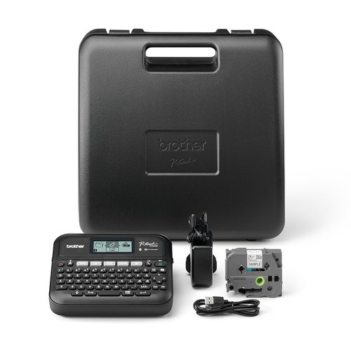 Brother PT-D460BTVP labelprinter Thermo transfer 180 x 180 DPI 30 mm/sec Bedraad en draadloos TZe Bluetooth QWERTY