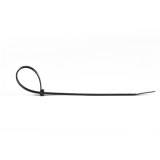 StarTech.com 20 cm Zwarte Kabelbinders 4 mm Breed, 55 mm Bundeldiameter, 22 kg Treksterkte Zelfsluitende Snelbinders uit Nylon met Gebogen Punt, 94V-2/UL Listed, 1000 stuks