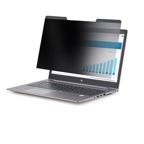 StarTech.com Privacy Filter met Magneetbevestiging voor 14-Inch 16:9 Laptop, Omkeerbare Filter, Laptop Screen Protector, Kijkhoek 60 deg (+/- 30 deg), TAA, Blauw Licht Afscherming