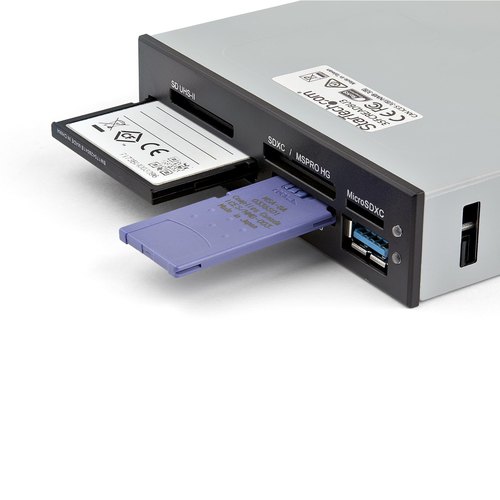 StarTech.com 3,5" Interne multi-kaartlezer met UHSII ondersteuning - USB 3.0 memory card reader