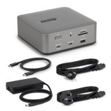 StarTech.com Thunderbolt 5 Universeel Docking Station, Multi-Display Hub, 8K 60Hz of 4K 144Hz, 120Gbps Bandwidth Boost, 140W PD, 30W Phone Charging, USB 10Gbps, 2.5G LAN