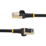StarTech.com 3m zwart Cat6a Ethernet netwerkkabel shielded (STP) Cat6a patchkabel Cat 6a