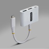 StarTech.com USB-C naar HDMI Multiport Adapter met 140W PD Charging, 4K 60Hz HDMI, USB 5Gbps Hub, Mini Dock voor MacBook / Dell / ThinkPad / HP / iPad / Tablets