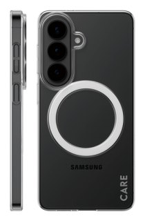 PanzerGlass CARE™ by ® SL1M Case Transparent w. Qi Samsung Galaxy S26 mobiele telefoon behuizingen 16 cm (6.3") Hoes Transparant