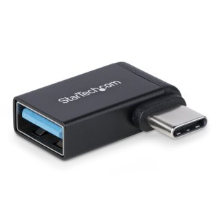 StarTech.com Haakse USB-C naar USB-A Adapter, USB 5Gbps, Compacte USB-C Male naar USB-A Female Adapter, Duurzame Metalen Behuizing, M/F