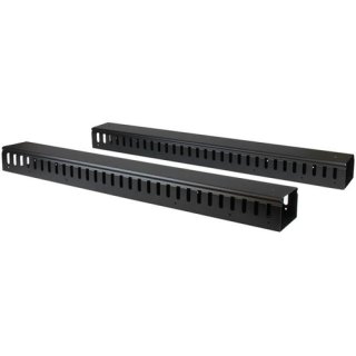 StarTech.com Verticale kabelmanager met kabelgeleiders 0U 1,8 m
