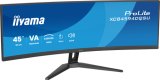 iiyama ProLite XCB4594DQSU-B1 computer monitor 113 cm (44.5") 5120 x 1440 Pixels Dual QHD LED Zwart