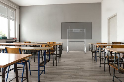 Neomounts FL50-525WH1 TV trolley 55-86" - snelle installatie - TÜV