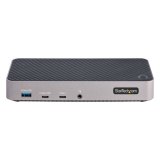 StarTech.com USB-C Triple Monitor Docking Station - HDMI/DP Triple 4k USB-C Dock - 5x USB Hub - GbE - 100W PD - Universeel Multi Monitor Docking Station - Thunderbolt 3/4 Compatibel