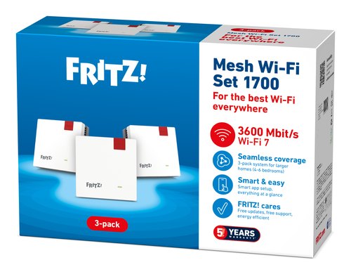 Mesh Set FRITZ!Mesh Wi-Fi Set 1700 3-pack