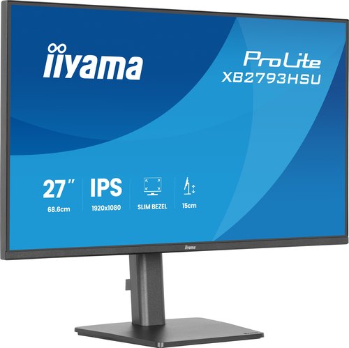 iiyama ProLite XB2793HSU-B1 computer monitor 68,6 cm (27") 1920 x 1080 Pixels Full HD LED Zwart