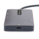 StarTech.com USB C Multiport Adapter, Dual HDMI Video, 4K 60Hz, 2 Port 5Gbps USB-A Hub, 100W Power Delivery Pass-Through, GbE, SD/MicroSD, 30cm Kabel, Travel Dock, Laptop Docking Station
