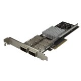 StarTech.com 2 port PCI Express 40G QSFP+ Netwerkkaart, Intel XL710 Open QSFP+ Converged Adapter, PCIe 40 Gigabit Ethernet Server NIC, 40GbE Glasvezel LAN Kaart, Dell PowerEdge HPE ProLiant