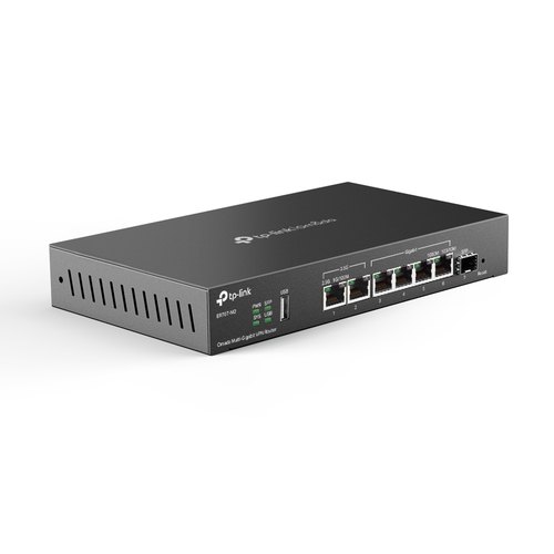 TP-Link Omada ER707-M2 bedrade router 2.5 Gigabit Ethernet, Fast Ethernet, Gigabit Ethernet Zwart