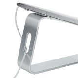 StarTech.com Laptop Standaard Bureau, Aluminum, Zilver, Max 5kg, Ergonomische Laptopstandaard, Draagbare Laptop Verhoger, Notebook Computer Stand voor Macbook Air/Pro, Dell XPS, Lenovo