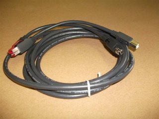 Epson 2218424 electriciteitssnoer Zwart 3 m PoweredUSB