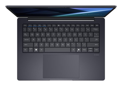 ASUS ExpertBook B3 B3405CCA-LY0758X Intel Core Ultra 5 225H Laptop 35,6 cm (14") WUXGA 16 GB DDR5-SDRAM 512 GB SSD Wi-Fi 6E (802.11ax) Windows 11 Pro Zwart, Grijs AZERTY Belgisch