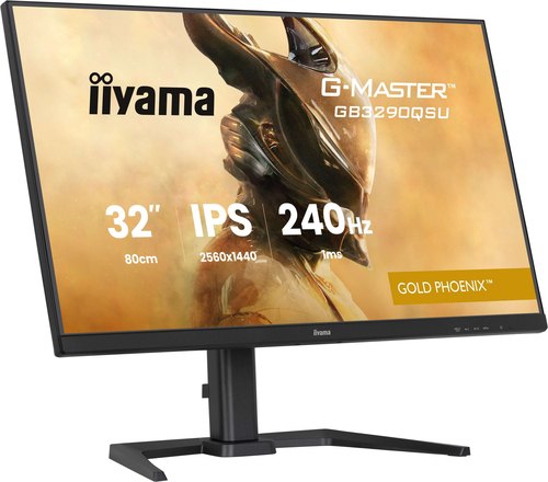 iiyama G-MASTER GB3290QSU-B1 computer monitor 80 cm (31.5") 2560 x 1440 Pixels Quad HD LED Zwart