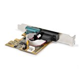 StarTech.com 2-Port PCI Express Seriële Interface Kaart, Dual Port PCIe naar RS232 (DB9) Seriële Kaart, 16C1050 UART, Low/Full Profile Beugels, COM Retentie, Voor Windows/Linux