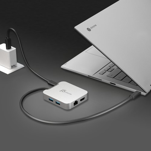 j5create JCD391-N 4K60 Elite USB-C® PD Multi-Port Adapter