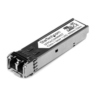 StarTech.com Cisco-compatibele gigabit glasvezel SFP-zendontvangermodule MM LC - 550 m (Mini-GBIC)