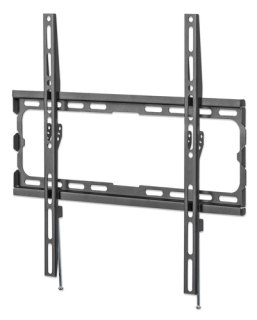 Manhattan Wandbeugel voor TV’s en monitoren (Vast), voor schermen 32–55", VESA-compatibiliteit: van 200x200 tot 400x400 mm (controleer de afmetingen van de vier montagegaten aan de achterzijde), max 40 kg, zwart