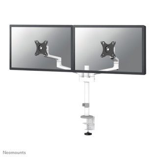 Neomounts DS60-425WH2 Monitorarm 17-27" - ruimtebesparend