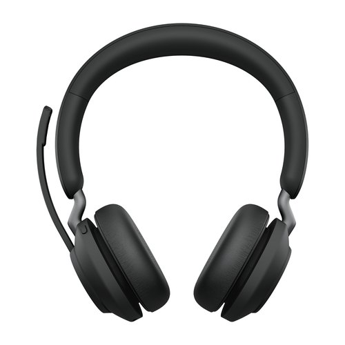 Jabra Evolve2 65 Headset Draadloos Hoofdband Kantoor/callcenter USB Type-A Bluetooth Oplaadhouder Zwart