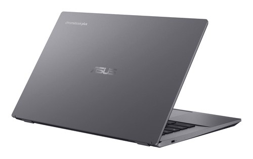 ASUS Chromebook Plus CX34 CB3402CVA-MW1326 Intel Core 3 100U 35,6 cm (14") Touchscreen Full HD 8 GB LPDDR5x-SDRAM 128 GB UFS Wi-Fi 6E (802.11ax) ChromeOS Grijs AZERTY Belgisch