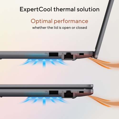 ASUS ExpertBook P1 PM1503CDA-S70323X AMD Ryzen™ 7 170 Laptop 39,6 cm (15.6") Full HD 32 GB DDR5-SDRAM 1 TB SSD Wi-Fi 6E (802.11ax) Windows 11 Pro Grijs AZERTY Belgisch