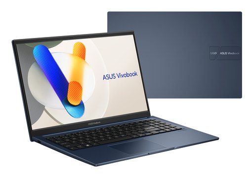 ASUS Vivobook 15 X1504VA-BQ4263W Intel Core 5 120U Laptop 39,6 cm (15.6") Full HD 16 GB DDR5-SDRAM 512 GB SSD Wi-Fi 6 (802.11ax) Windows 11 Home Blauw AZERTY Belgisch