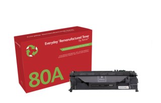 Everyday ™ Mono Remanufactured Toner van Xerox compatible met HP 80A (CF280A), Standaard capaciteit