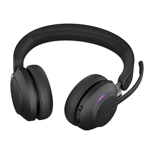 Jabra Evolve2 65 Headset Draadloos Hoofdband Kantoor/callcenter USB Type-A Bluetooth Oplaadhouder Zwart